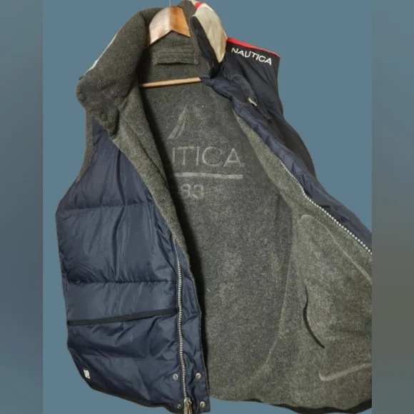 *Nautica Vintage NS-83 Sailing Reversable Vest